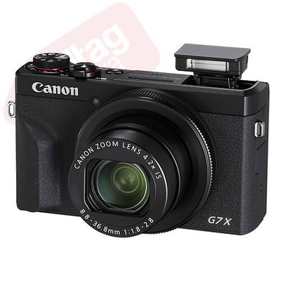 Canon PowerShot G7 X Mark III 20.2MP 4K Digital Camera 4.2x Optical Zoom Black