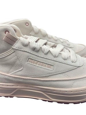 Reebok Women Club C Geo Mid Sneaker 100074480 Pink Stucco/Rose Size 11