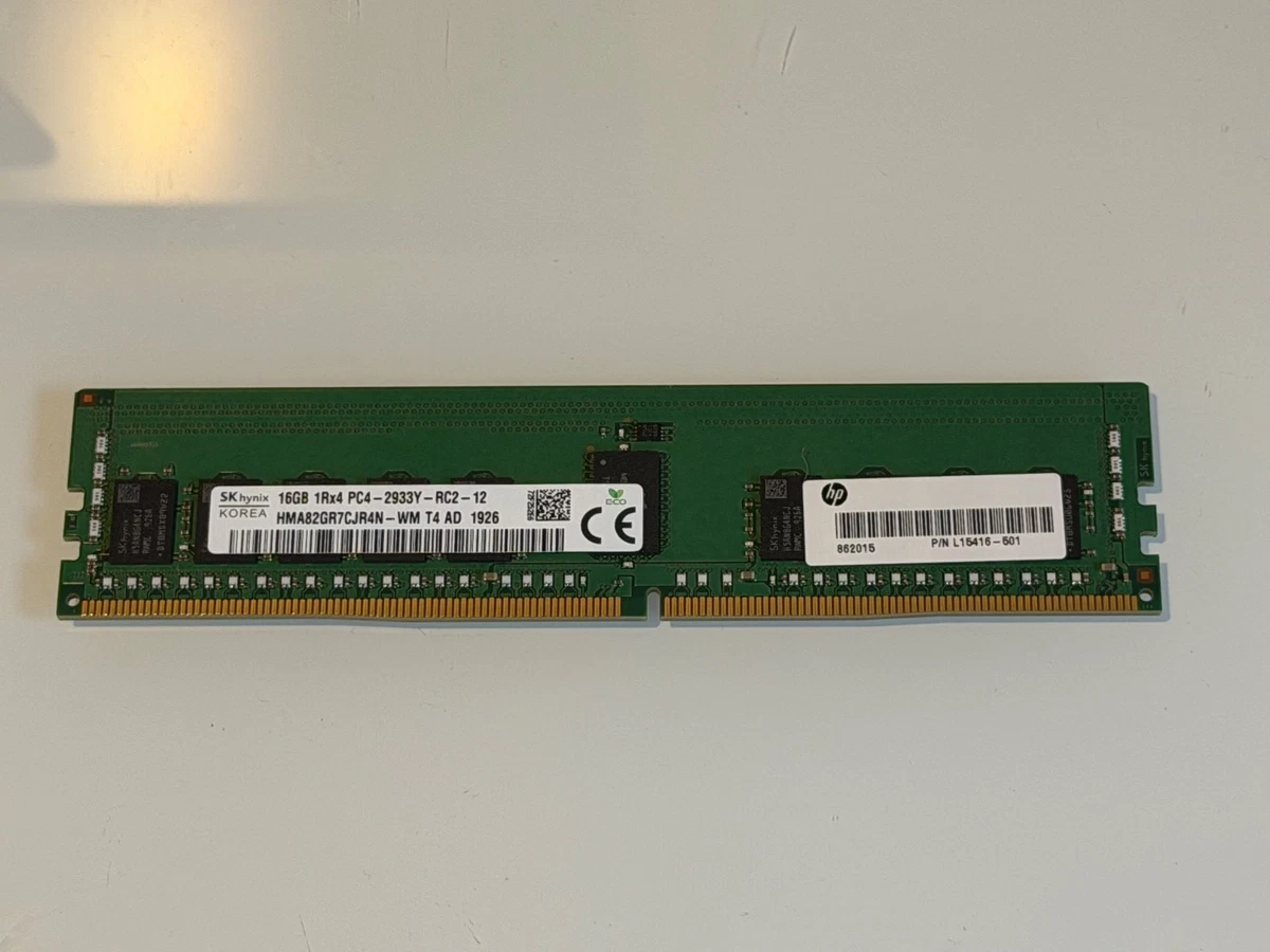 HP DDR4 SDRAM 16 GB Capacity per Module Memory (RAM) for sale | eBay