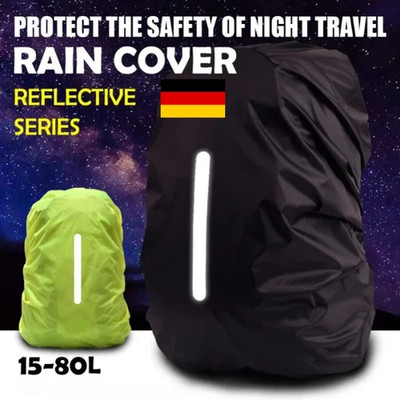 Regenschutz Regenhülle für Rucksack Schulranzen Regenabdeckung Raincover Überzug