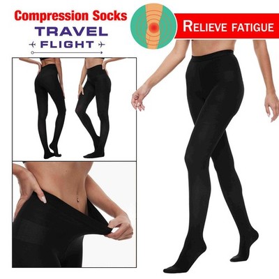 Therapy Opaque 20-30mmHg Support Gradient Compression Tights Pantyhose Stockings