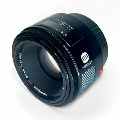UNTESTED - Minolta Maxxum AF 50mm f/1.7 AF Prime Lens A-Mount 49mm Filter Thread