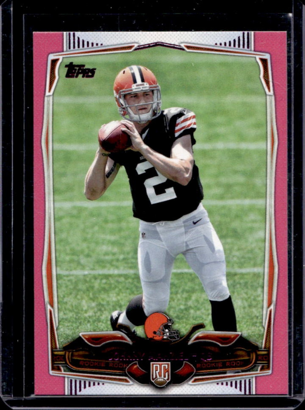 Johnny Manziel Topps #429 Pink