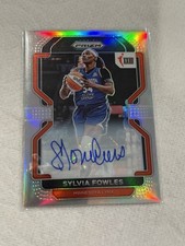 Sylvia Fowles 2022 Panini Prizm WNBA W25 Prizm Signatures #162 Auto HOF!