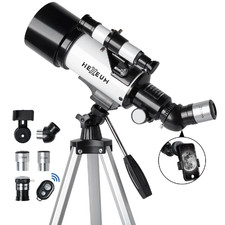 Hexeum Telescope For Kids Adults - 70Mm Aperture 500Mm Az Mount Fully