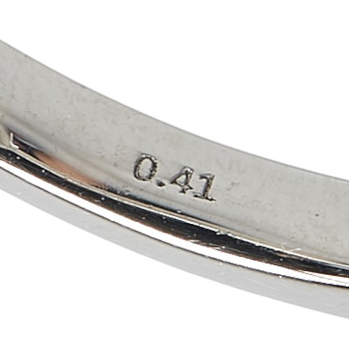 AUTHENTIC Ring ring Pt900 Platinum #14(JP Size) Women - Picture 6 of 9