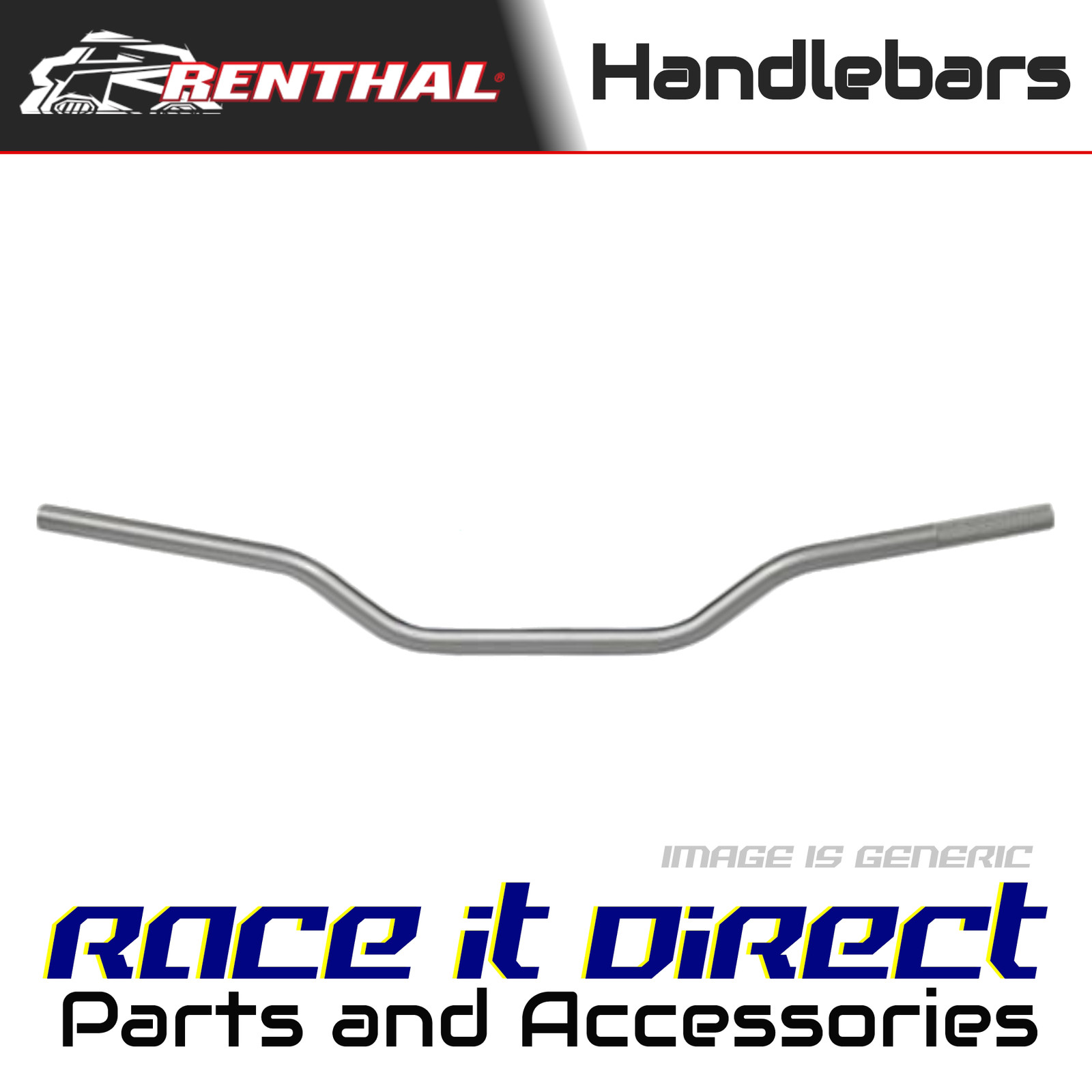 Handlebar for YAMAHA XSR125 2025-2026 Grey Renthal