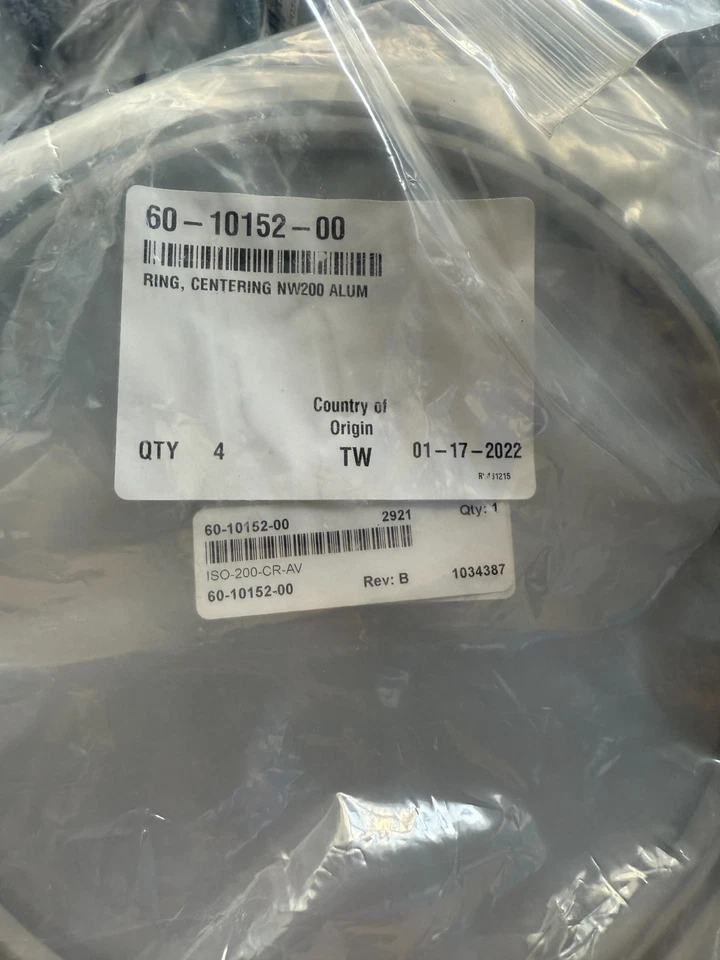 NOVELLUS 60-10152-00 RING,CENTERING NW200 ALUM,NEW - Image 2 of 3