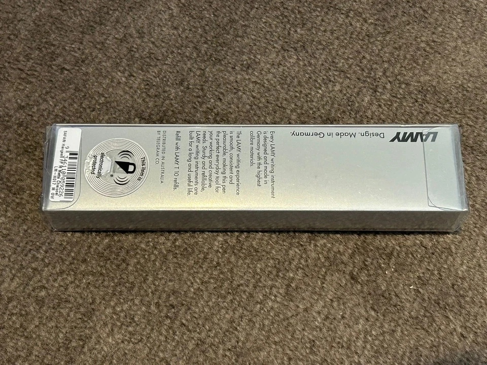 LAMY Safari Fountain Pen Medium Nib Tip Umbra Charcoal Brand New German Made - image 2 of 4