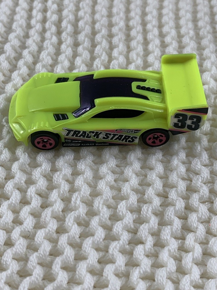 Hot Wheels Time Tracker 2012 Sports Car 1:64 Scale Loose White Miniature Toy Car