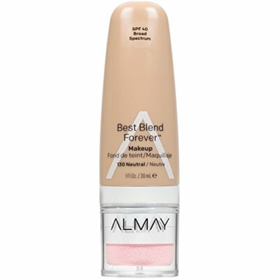 NEW Almay Best Blend Forever Foundation Makeup SPF 40 in 130 Neutral (Sealed)