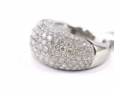 Sparkling White Lab-Created 4.8CT Brilliant Cubic Zirconia Engagement Women Band