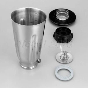 Kitchen Blender 5 Cup Stainless Steel Jar Blade Lid Set For Oster Blenders Parts