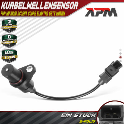 Kurbelwellensensor für Hyundai Accent II III Coupe Elantra Getz Matrix 1.3-1.6