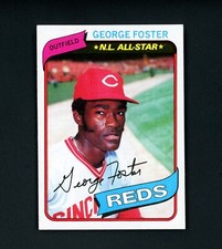 George Foster 1980 Topps - Cincinnati Reds #400 NM-MT+