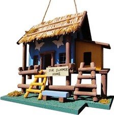 4 x B-Ware 4 Stck. verschiedene Vogelhäuschen, Vogelhaus, Nistplatz, Nistkasten