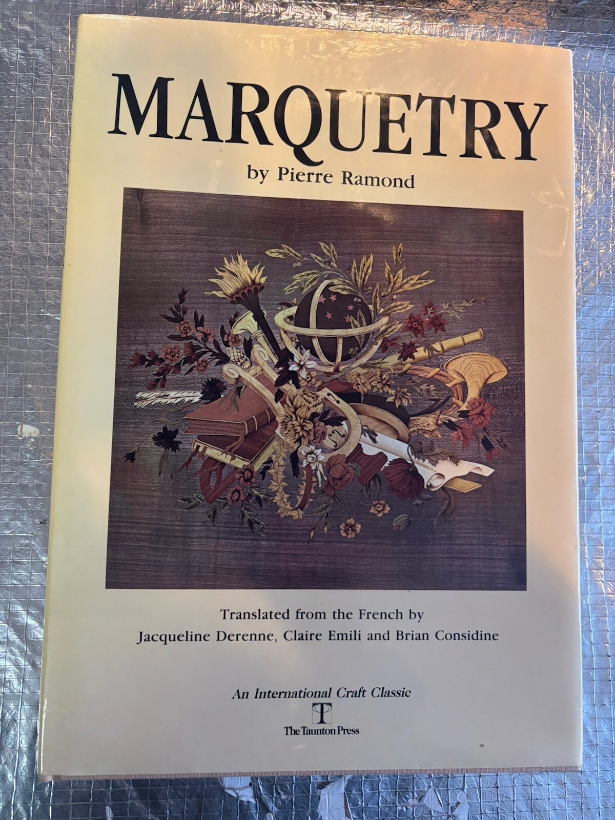 MARQUETRY-WOOD MASTER ART PIERRE RAMOND HC DJ EX FIRST EDITION SIGNED VERY RARE