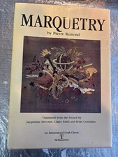 MARQUETRY-WOOD MASTER ART PIERRE RAMOND HC DJ EX FIRST EDITION SIGNED VERY RARE