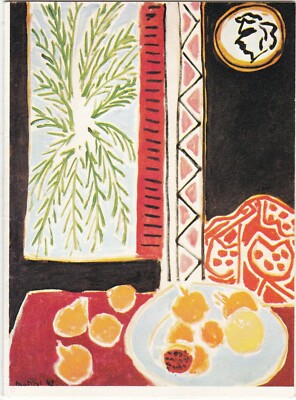 G342 MATISSE - STILLLEBEN MIT GRANATAPFEL - MUSEUM VON NIZZA - DOPPELKARTE