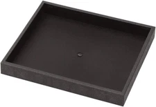 Lot of 12 Jewelry Insert Trays Black Plastic Display Organizer 8 ¼” x 7 ¼ X 1”