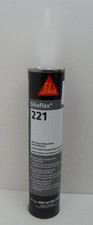 Sika Sikaflex 221 Multi-Purpose Polyurethane Sealant/Adhesive 300ml - Black