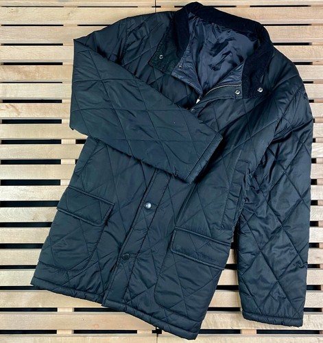 Mens Quilted Bomber Jacket Barbour Size 
