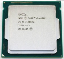 Intel Core i5-4670k 3.40 Ghz 4th gen LGA 1150 Quad Core CPU Processor US Seller