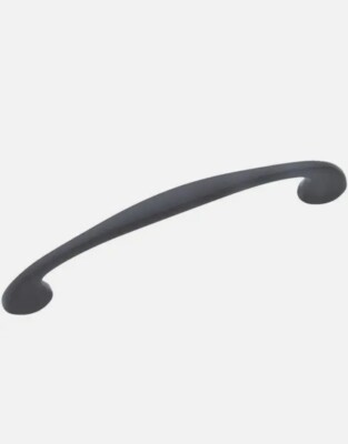 8 Amerock BP4479FB Allison Value 3-3/4in(96mm) CTC Pull - Flat Black