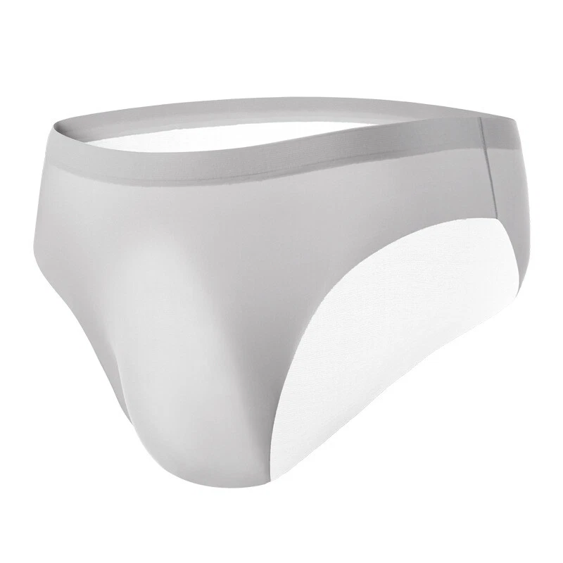 3x Sexy Men Ice Silk Underwear Thong T-back Panties Bikini Briefs Pouch GString⇓ - Image 4 of 4