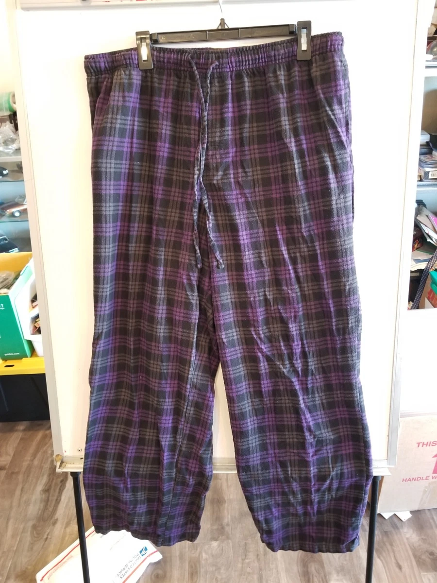APT.9 Lounge Pant Women s Pajamas Plaid Large XL Straight Blue