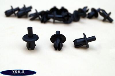 10X plastic rivets fixing rivets clip for Audi VW Ford