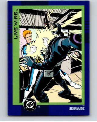 1993 SkyBox DC Cosmic Teams #84 Live Wire  V73969