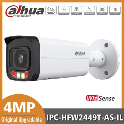Dahua IPC-HFW2449T-AS-IL 4MP Smart Dual Light IP67 Built in MIC Bullet IP Camera