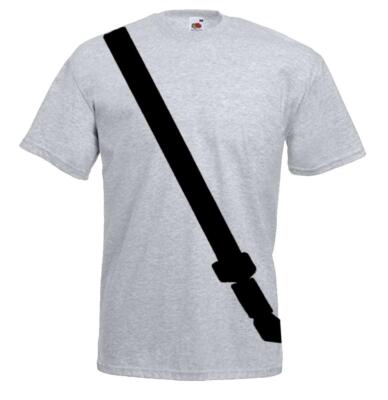 T-Shirt Unisex grau tragen Sicherheitsgurt Rishi Sunak Premierminister UK Politik