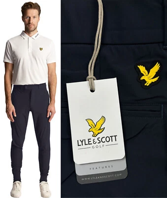 Lyle & Scott Golf Airlight Modern Cuffed Jogger Golfhose - UVP90€