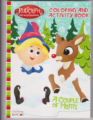 Be More Rudolph Rudolph Coloring and Activity Book A Couple of Misfits (Coloring Book ...