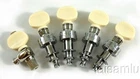 5 string banjo machine head, Chrome plated, ivory color ABS button,328CX-BI