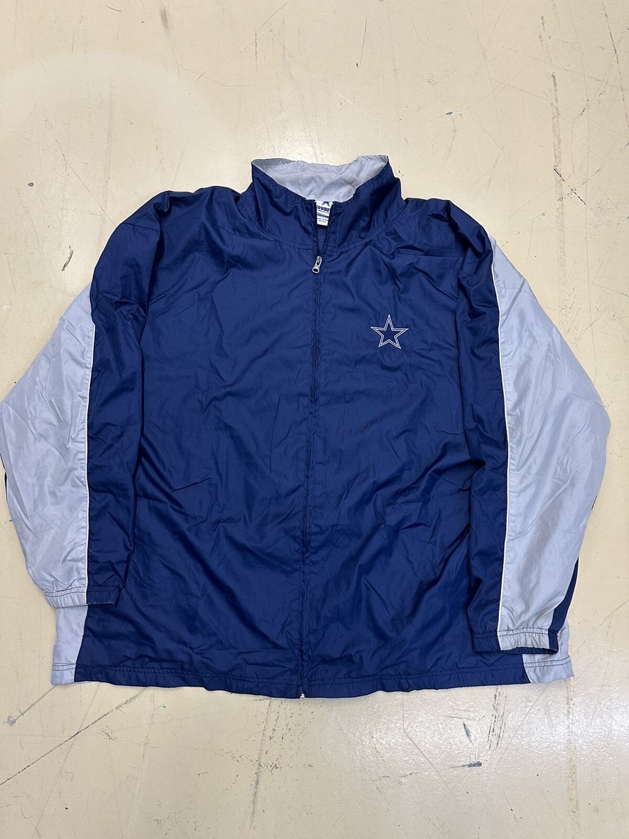 リーボック Reebok メンズ NFL ダラスカウボーイズ ウインドブレーカー Vintage Reebok On Field NFL Football Dallas Cowboys Windbreaker