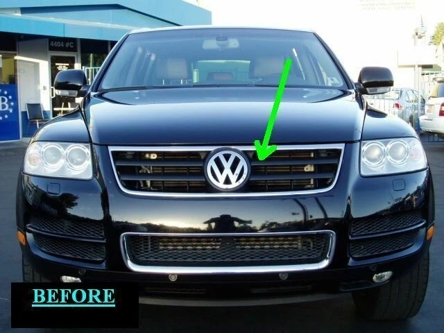 REJILLA CROMADA PARA VW VOLKSWAGEN TOUAREG 2004-2010 2005 2006 2007 2008 2009 Foto 4 de 4