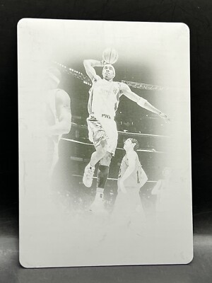 2004-05 SkyBox Premium 1/1 Black Printing Plate Amare Stoudemire Suns Card #25