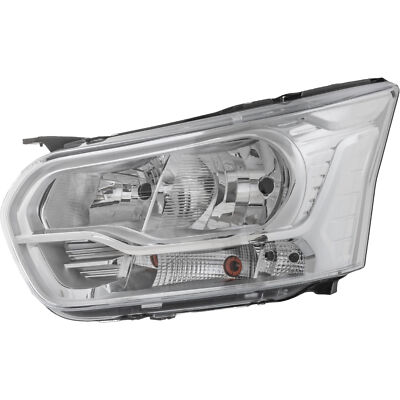 Halogenscheinwerfer links mit Motor für Ford Transit Bus Kasten H7 H15 PY21W W5W