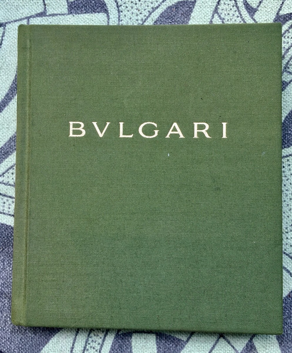 Livre Catalogue Bulgari - Édition Sur Les Bijoux Bulgari, Très Bon état
