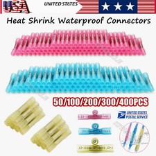 200/400x Assortment Heat Shrink Wire Connector Electrical Crimp Seal Terminal US