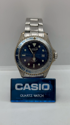 Casio MTD-1010 Module 1346 Vintage Rare WristWatch WR100 Diver