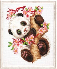 Magic Needle Counted Cross-Stitch Kit Panda 19-26