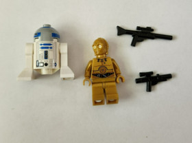 Lego Set 9490 Star Wars Droid Escape w/instructions. Missing storm troopers