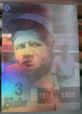 Babe Ruth 1992 Gold Entertainment Hologram Baseball Card | eBay Babe Ruth 1992 Gold Entertainment Hologram Baseball Card | eBay