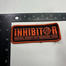 Used INHIBITOR Embroidered Patch (Rust Prevention) 49a4