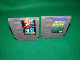 NES Mario/duck hunt & Bandia Golf 2 game lot