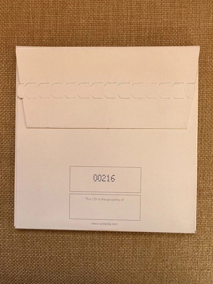 A RUSH OF BLOOD TO THE HEAD BY COLDPLAY RARE SEALED UK CD PROMO 00216  - Image 2 of 2